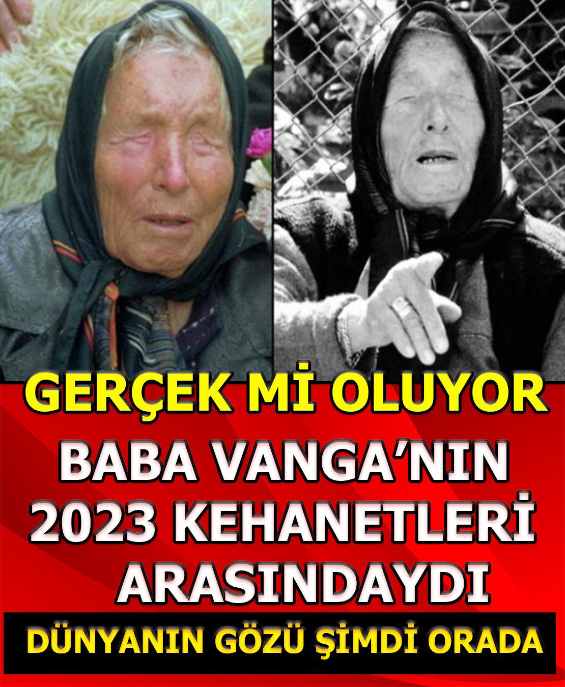 2023 Kehanetleri Baba Vanga