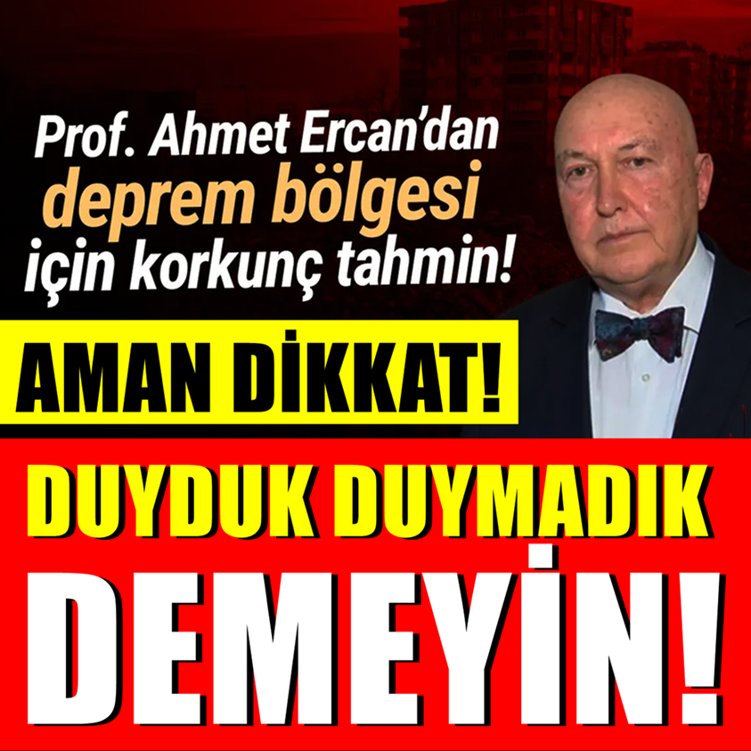 AMAN DİKKAT DUYDUK DUYMADIK DEMEYİN