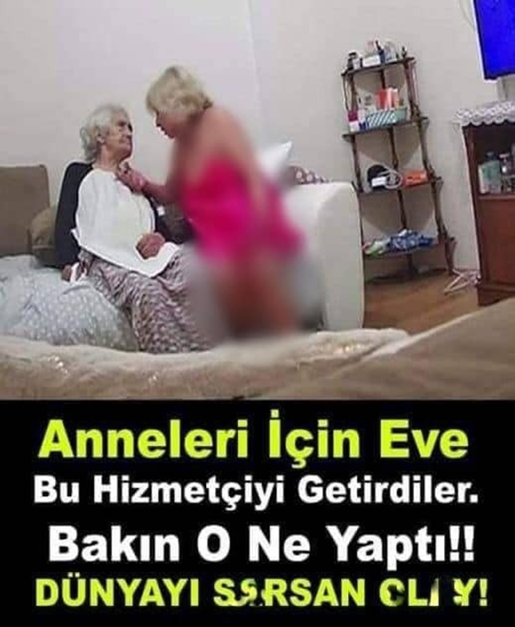 Anneleri için eve bu hizmetçiyi getirdiler 