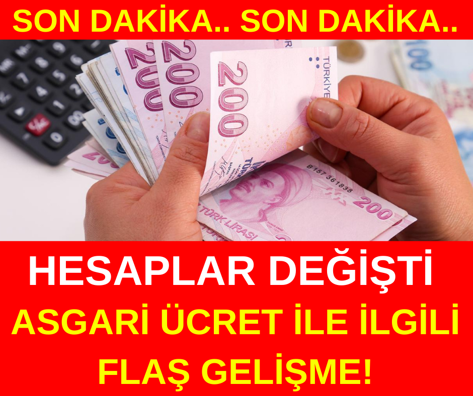 Asgari ücret temmuzda ne kadar olacak? Hesap değişti, işte masadaki son rakam..