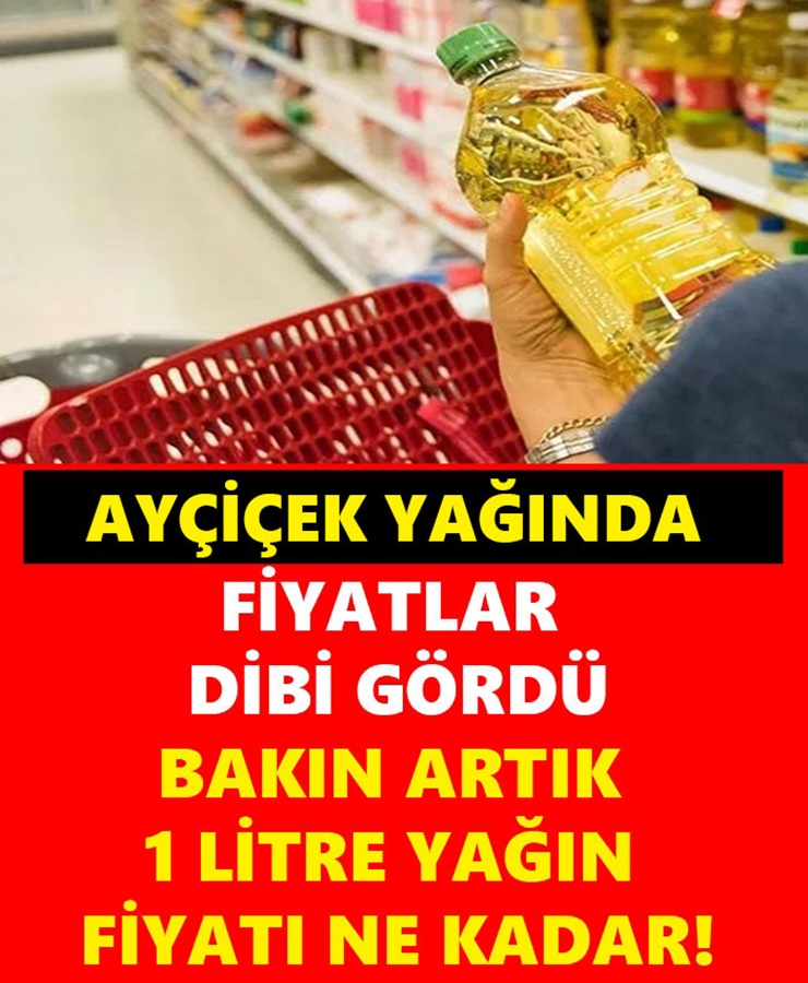 Ayçiçek Yağında Fiyatlar Dibi Gördü 