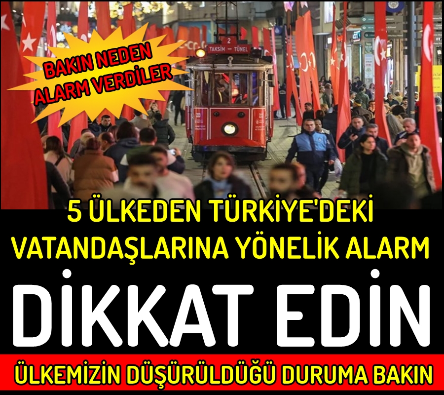 BAKIN NEDEN ALARM VERDİLER ! ŞOK !