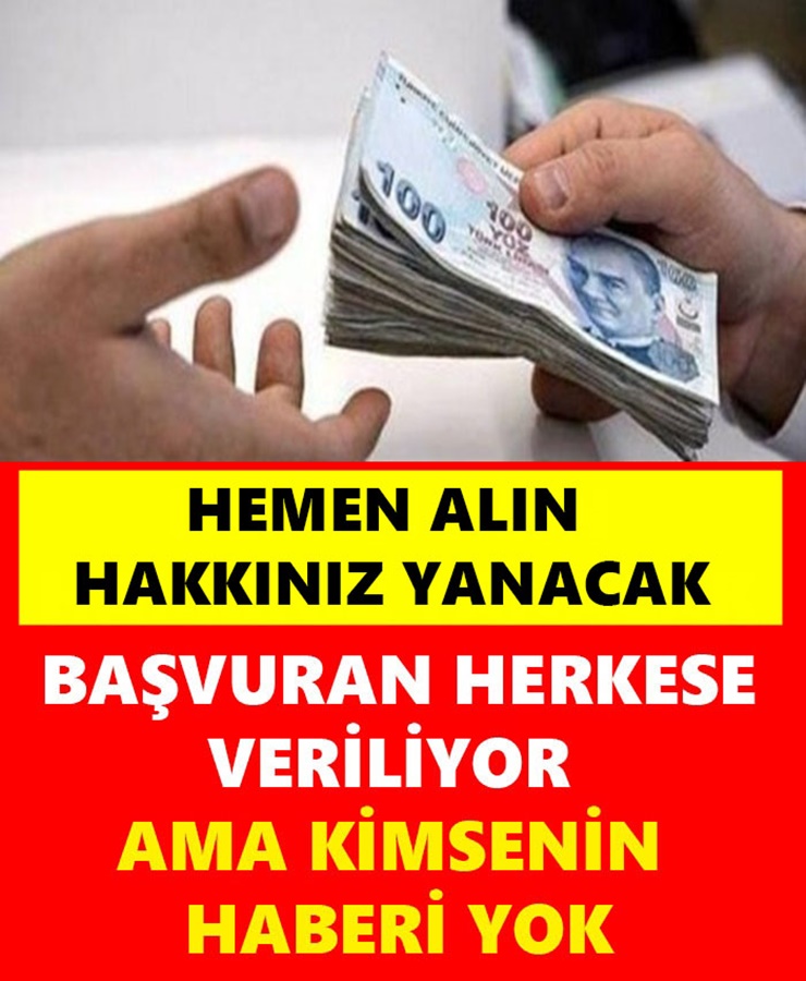 Başvuran Herkese Veriliyor Ama Kimsenin Haberi Yok