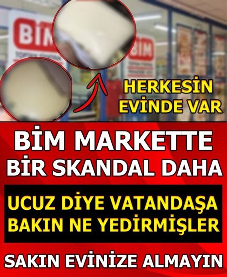 Bim Markettte Bir Skandal Daha Sakın Evinize Almayın