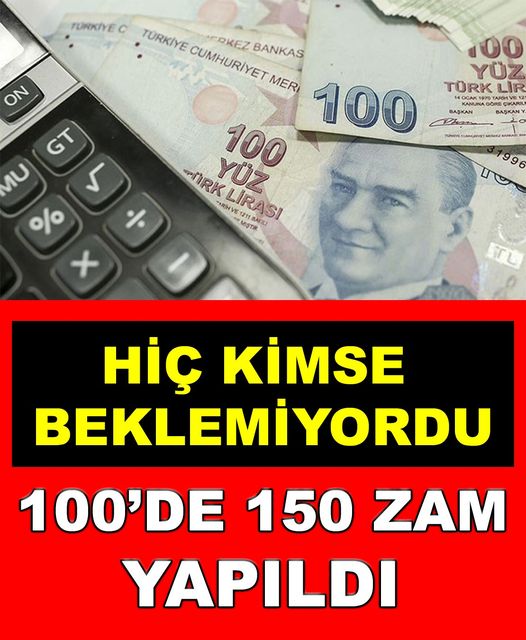 BU KADAR ZAM BEKLENMİYORDU !