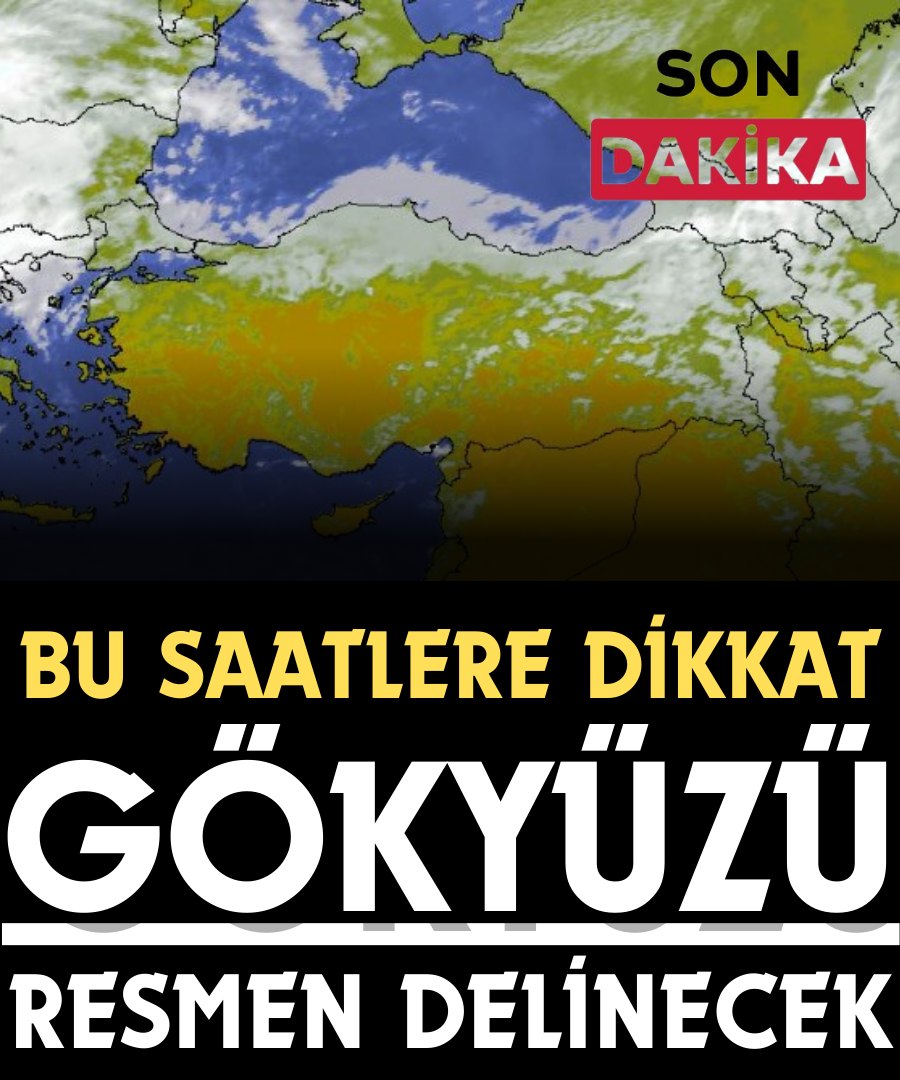 Bu Saatlere Dikkat Gökyüzü Resmen Denilecek