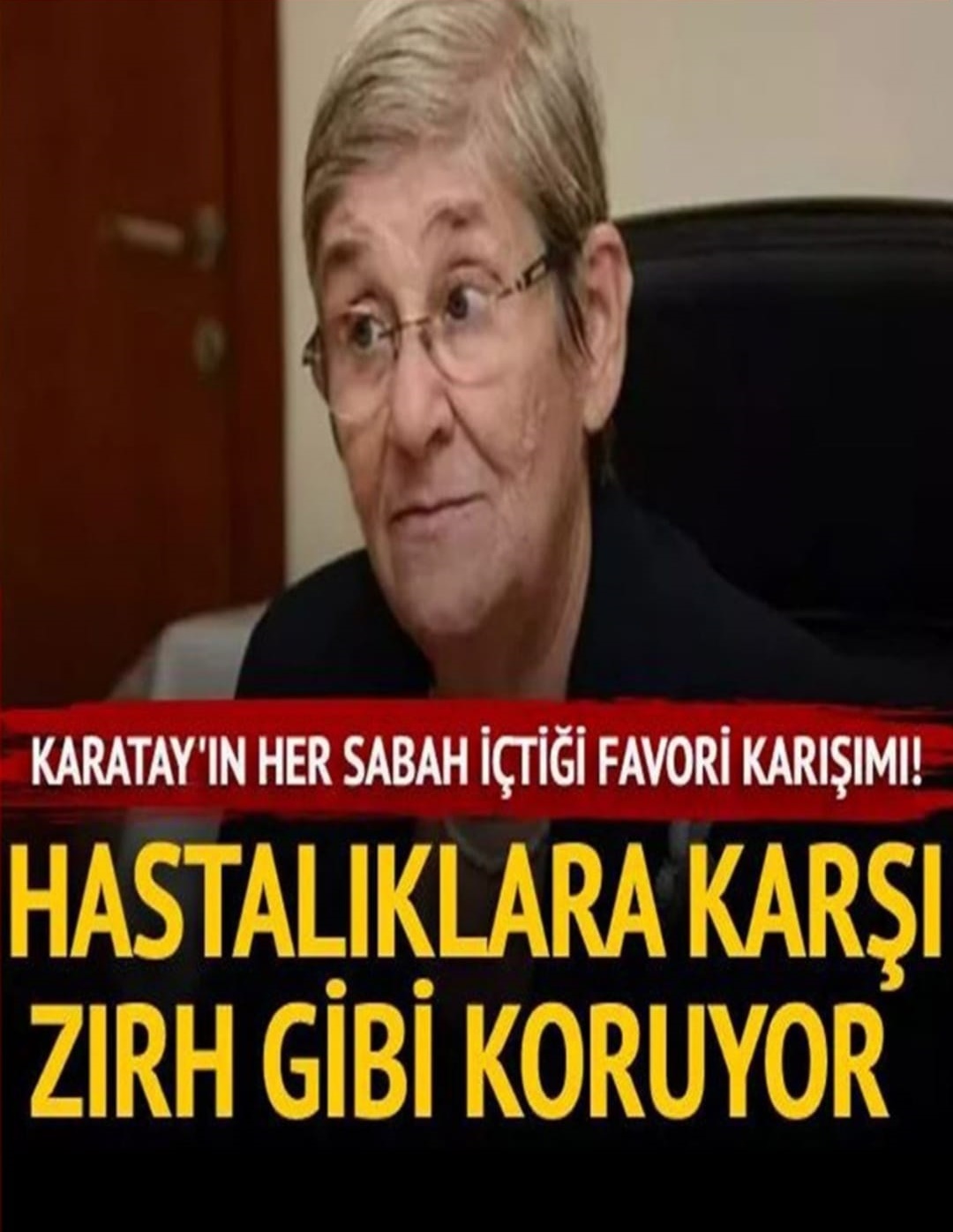 CANAN KARATAY HER SABAH İÇİYOR.!