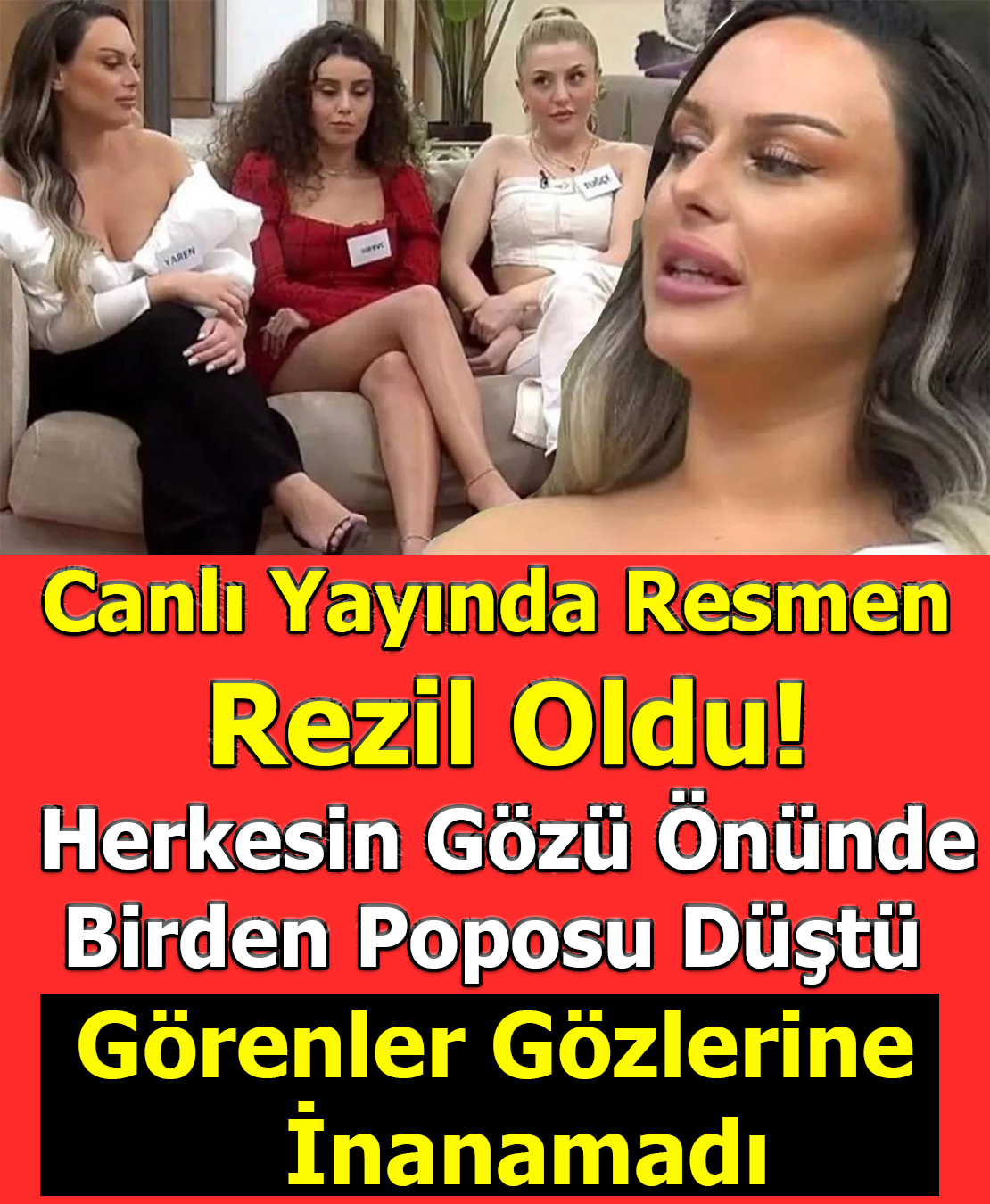 CANLI YAYINDA BÜYÜK REZİLLİK.!