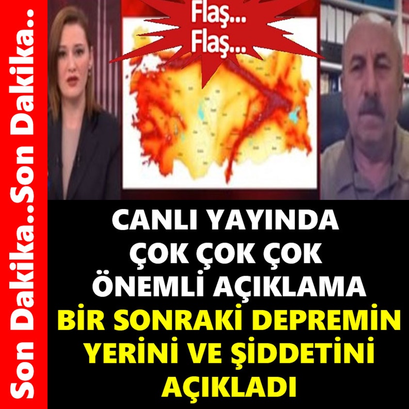 CANLI YAYINDA ÇOK ÇOK ÇOK ÖNEMLİ AÇIKLAMA!