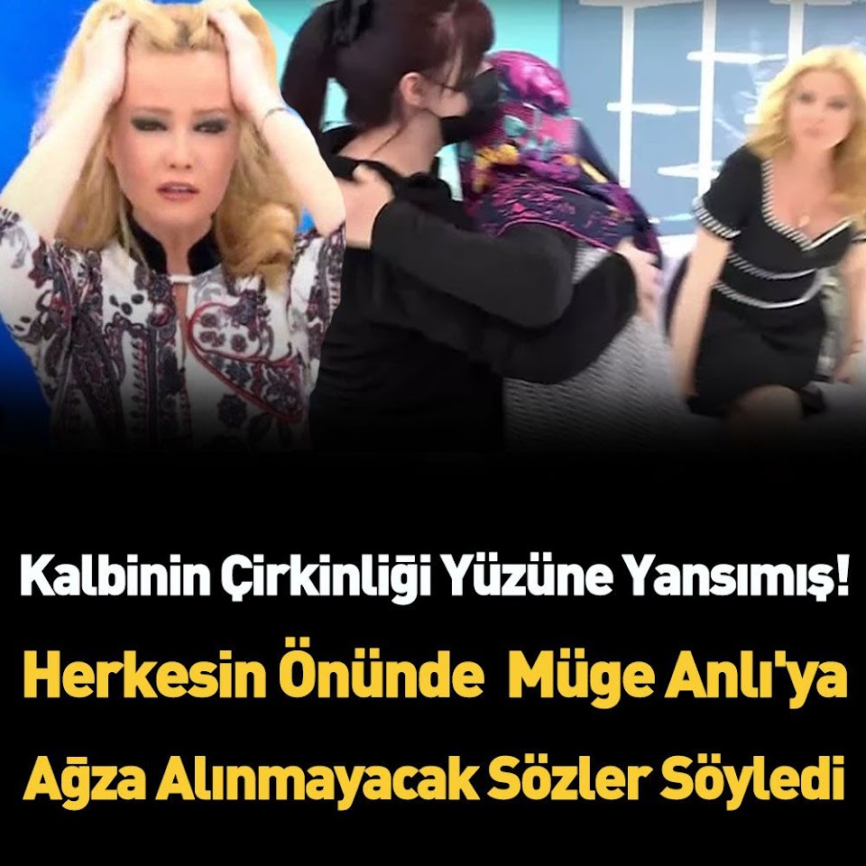 CANLI YAYINDA MÜGE ANLI'YA AĞIZA ALINMAYACAK SÖZLER