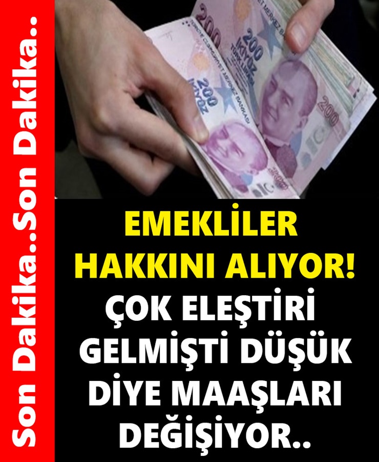 Çok Eleştiri Almıştı Düşük Diye Maaşları Değişiyor