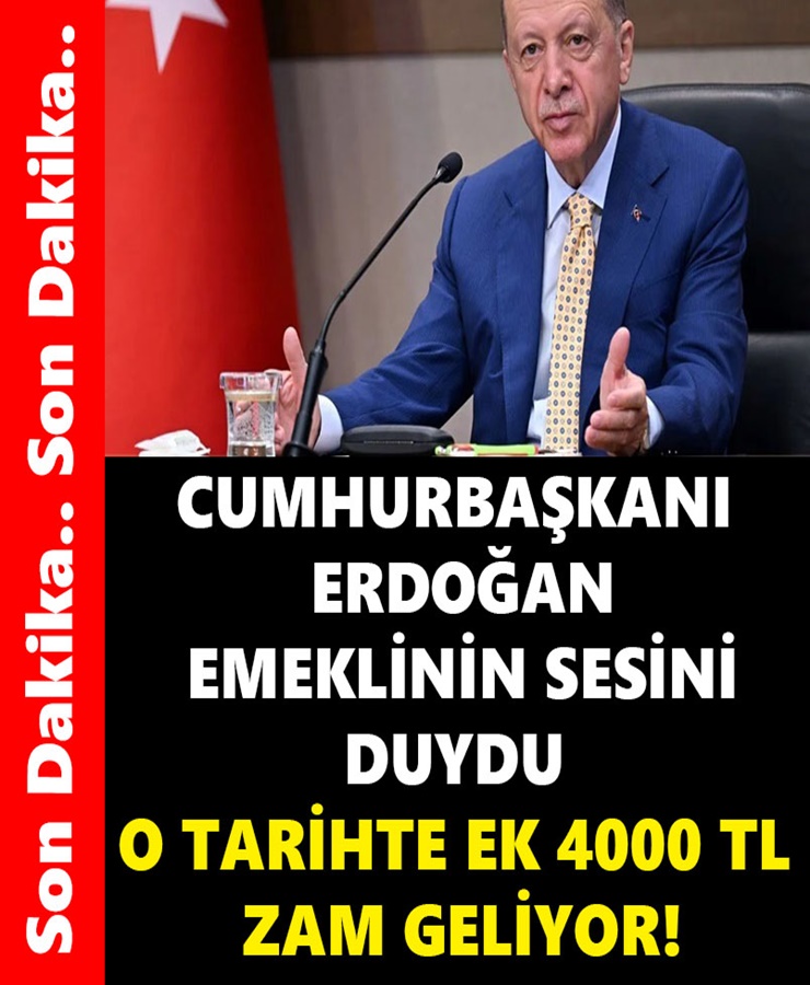 Cumhurbaşkanı Erdoğan Emeklinin Sesini Duydu