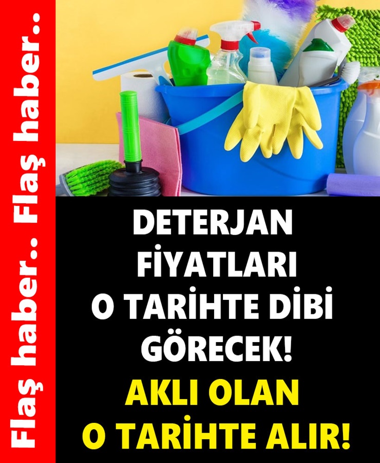 Deterjan Fiyatları O Tarihte Dibi Görecek 