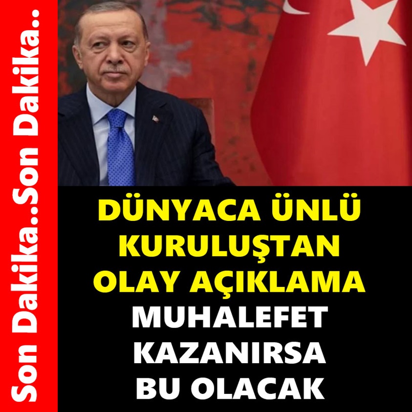 DÜNYACA ÜNLÜ KURULUŞTAN OLAY AÇIKLAMA 