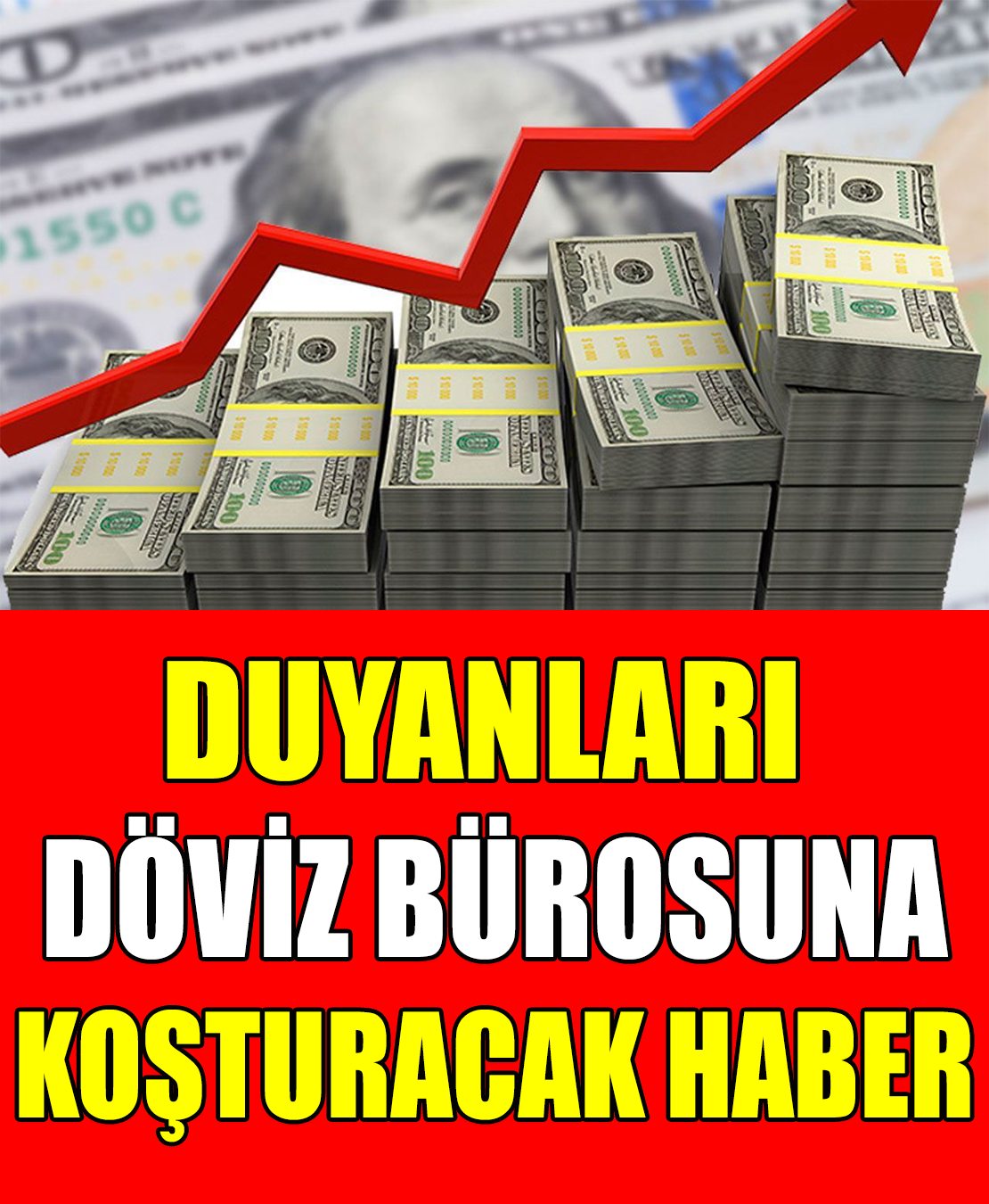 Duyanları döviz bürosuna koşturacak haber