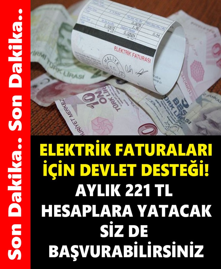 Elektrik Faturaları İçin Devlet Desteği