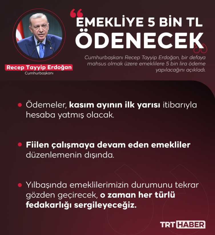 Emekli maaşı kesilecek tüm emeklileri kapsıyor