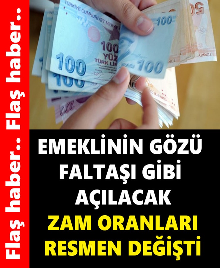 Emeklinin Gözü Faltaşı Gibi Açılacak