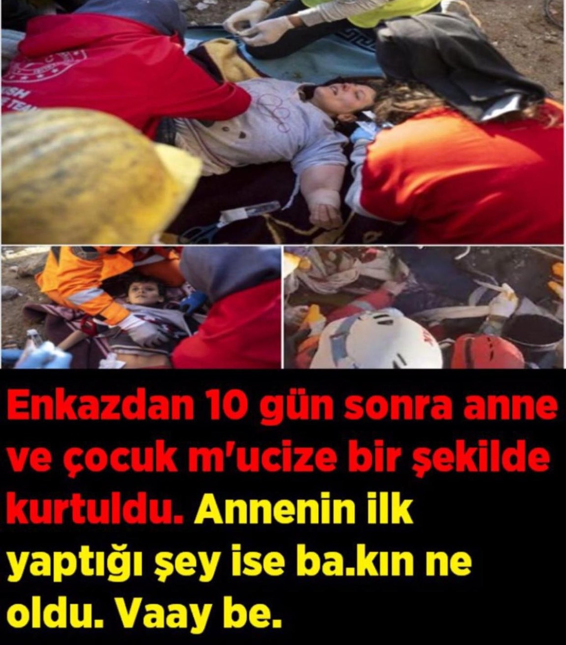 ENKAZDAN 10 GÜN SONRA..