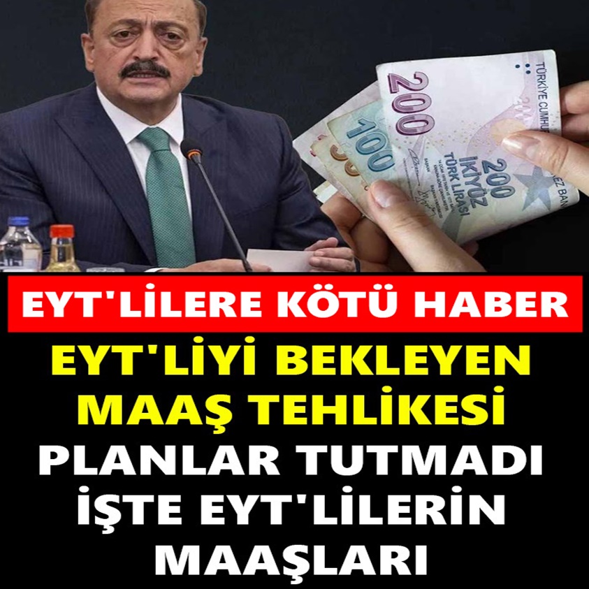 EYT'LİYİ BEKLEYEN MAAŞ TEHLİKESİ