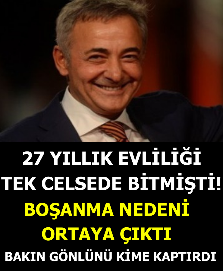 Geçtiğimiz ay boşanmıştı... 