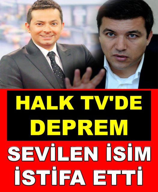 HALK TV'DEN İSTİFA HABERİ