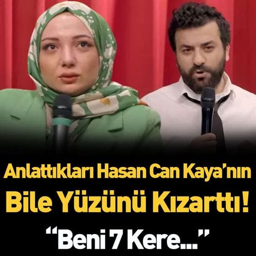 Hasan Can Kaya ne diyeceğini bilemedi!