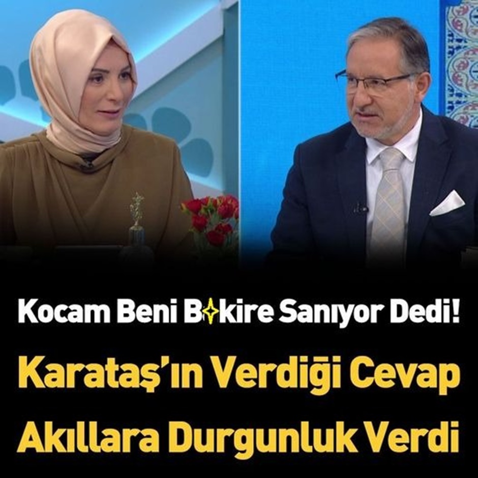 Kadının bu sorusu programa damga vurdu