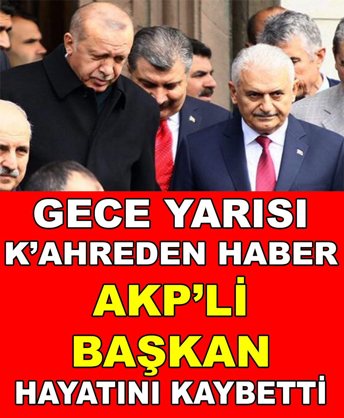 Kahreden Haber Akp'li Başkan Hayatını Kaybetti