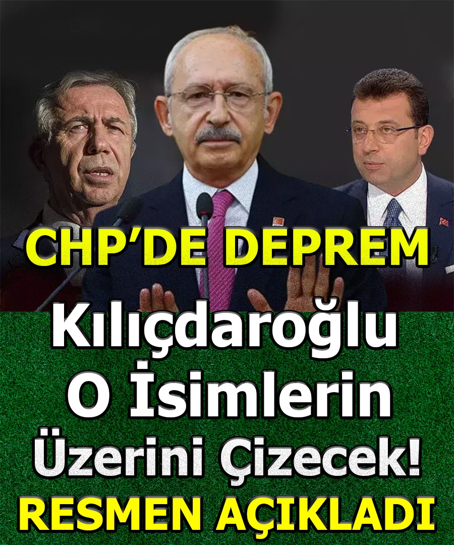 Kılıçdaroğlu O İsimlerin Üzerini Çizecek 