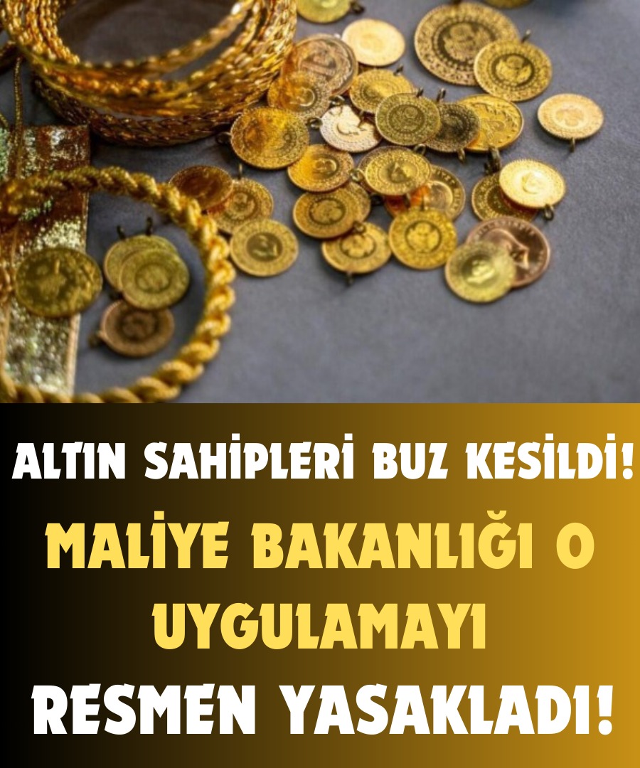 Maliye Bakanlığı O Uygulamayı Resmen Yasakladı..