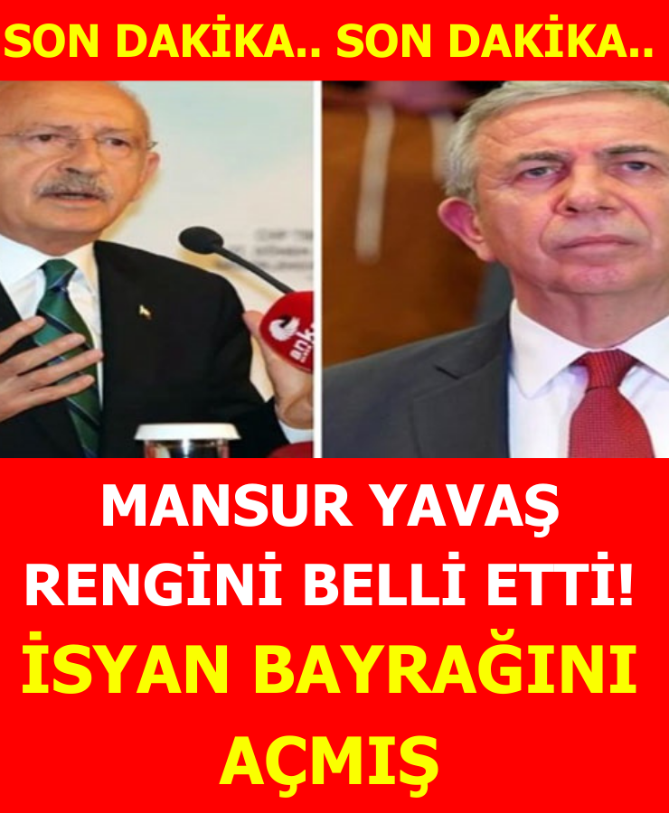 Mansur Yavaş Da Yerini belli etti