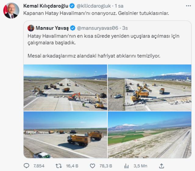 MANSUR YAVAŞ VE EKREM İMAMOĞLU YAPTI KILIÇDAROĞLU İSE MEYDAN OKUDU!