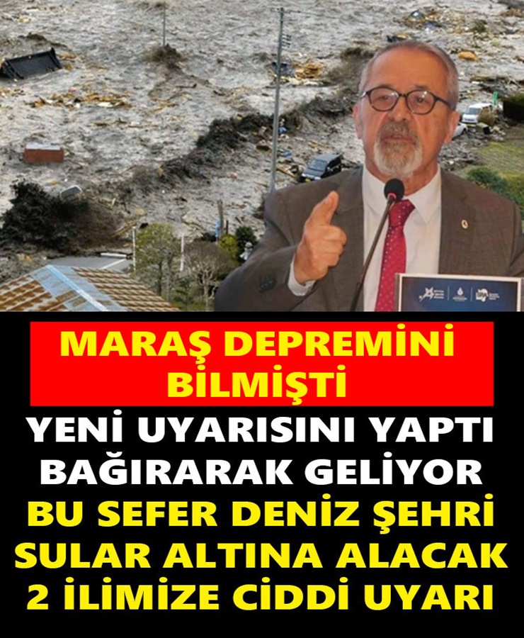 Maraş Depremini Bilmişti Yeni Uyarısını Yaptı