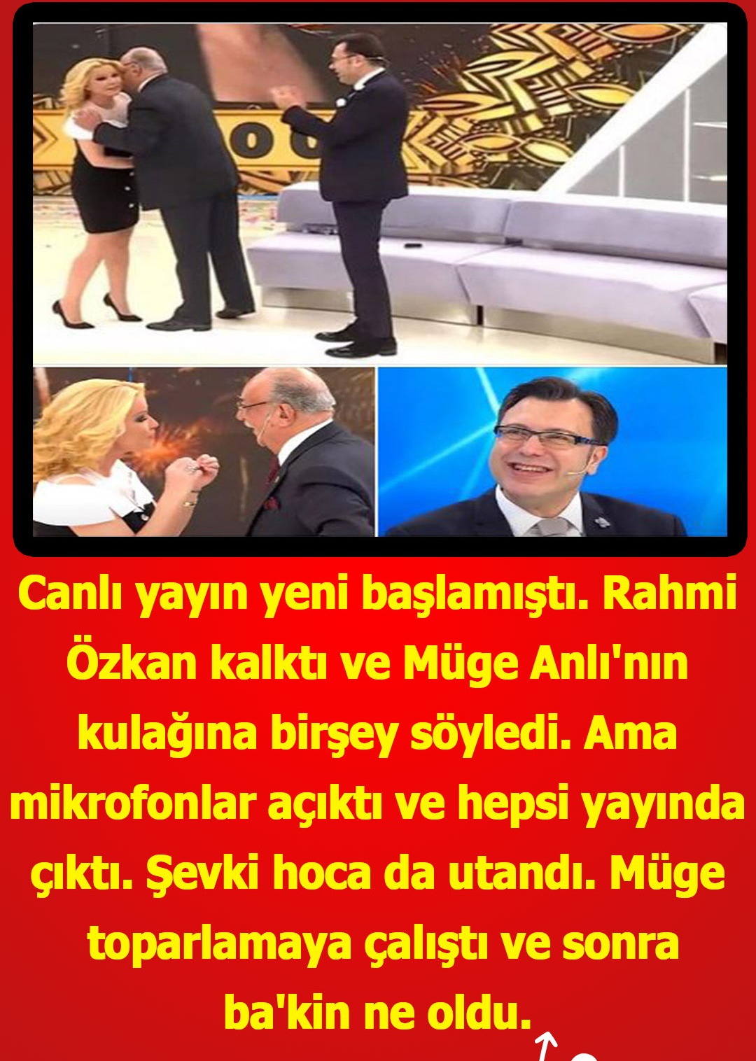 MİKROFON AÇIK KALMIŞ ! CANLI YAYINDA HERKES DUYDU 