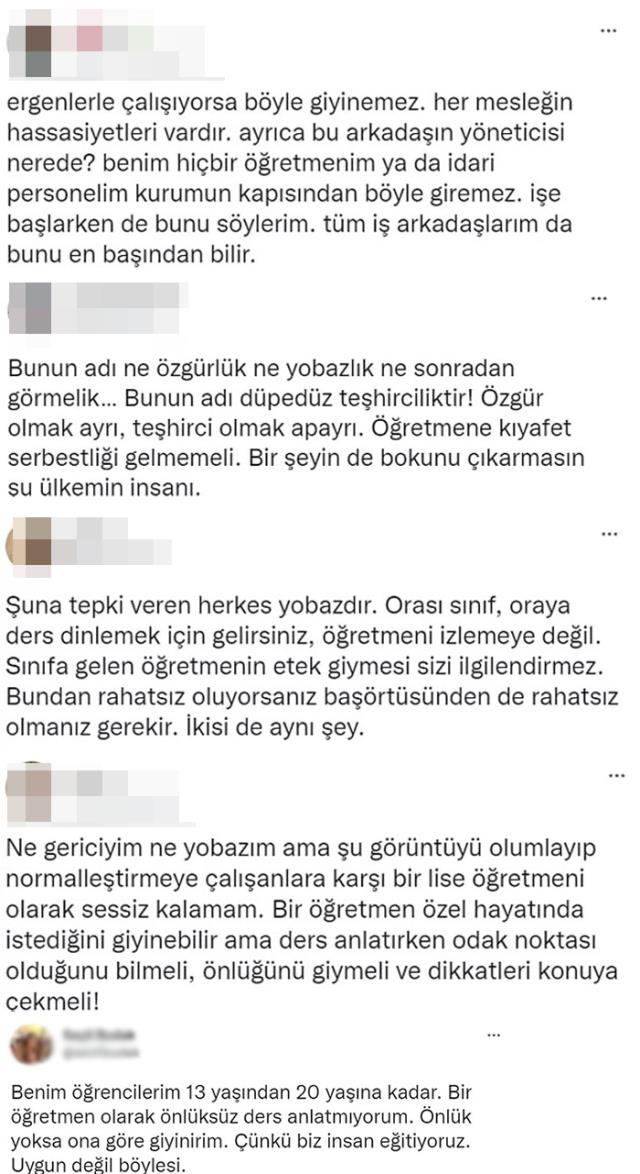 MİNİ ETEKLE DERS ANLATAN ÖĞRETMEN SOSYAL MEDYAYI İKİYE BÖLDÜ!