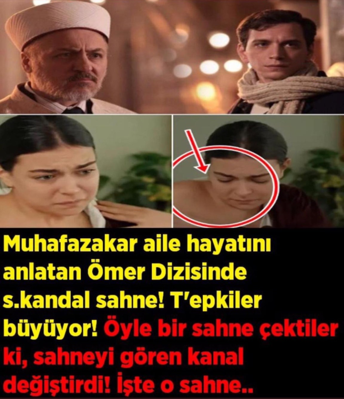 MUHAFAZAKAR AİLE HAYATINI ANLATIYORDU ! ÖMER DİZİSİNDE..