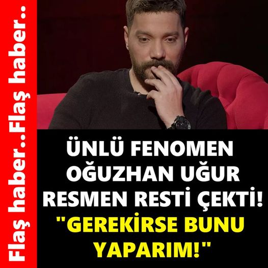 RESMEN RESTİ ÇEKTİ