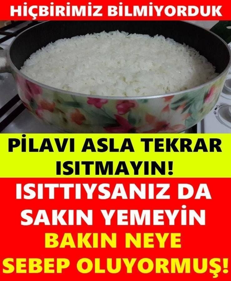 SAKIN TEKRAR ISITMAYIN