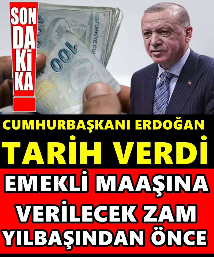 Son Dakika..Cumhurbaşkanı Erdoğan Tarih Verdi 