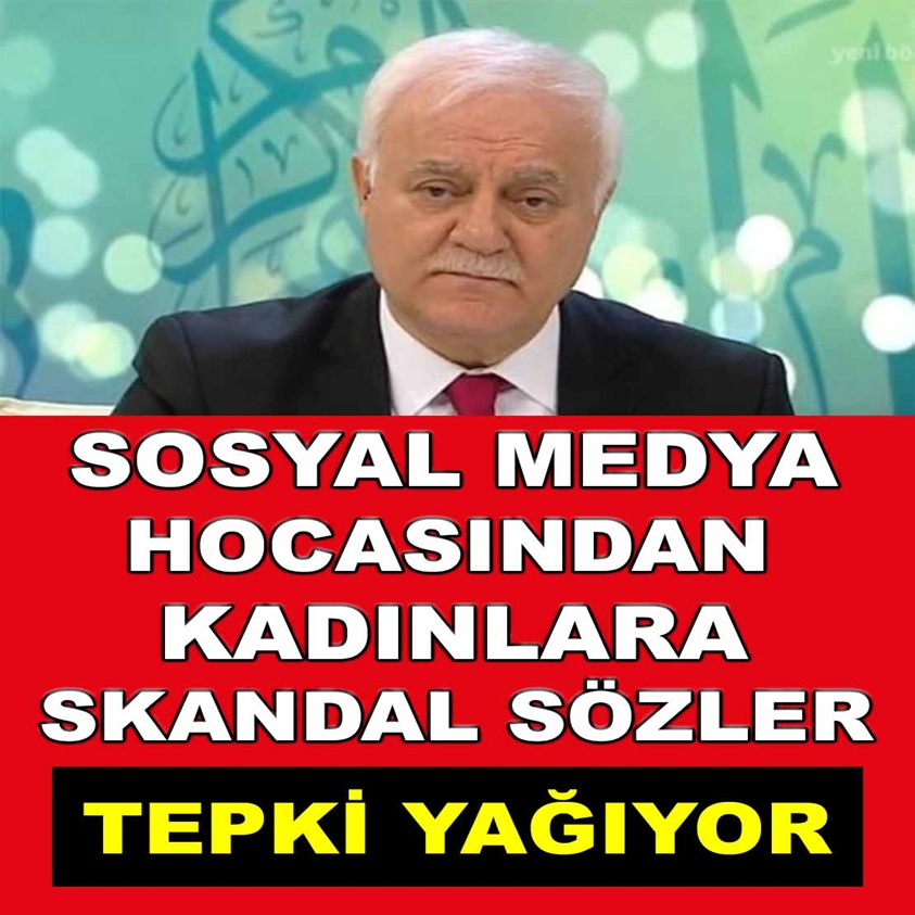 SOSYAL MEDYA HOCASINDAN KADINLARA SKANDAL SÖZLER