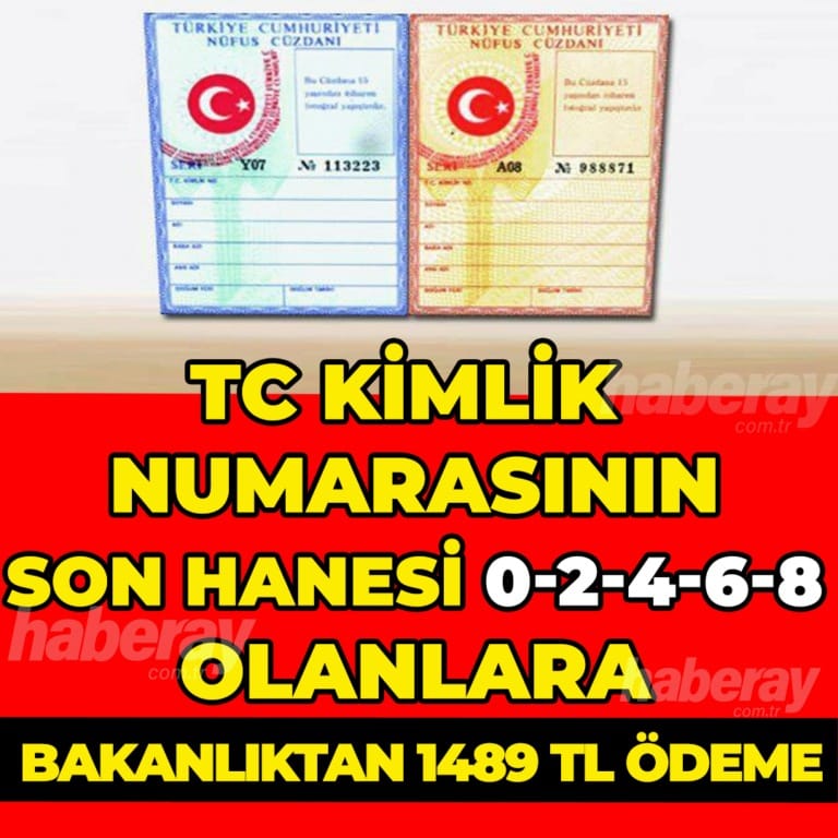 T.C KİMLİK NUMARASININ SON HANESİ..