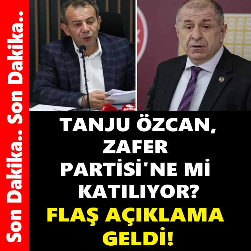 TANJU ÖZCAN ZAFER PARTİSİ'NE Mİ KATILIYOR 