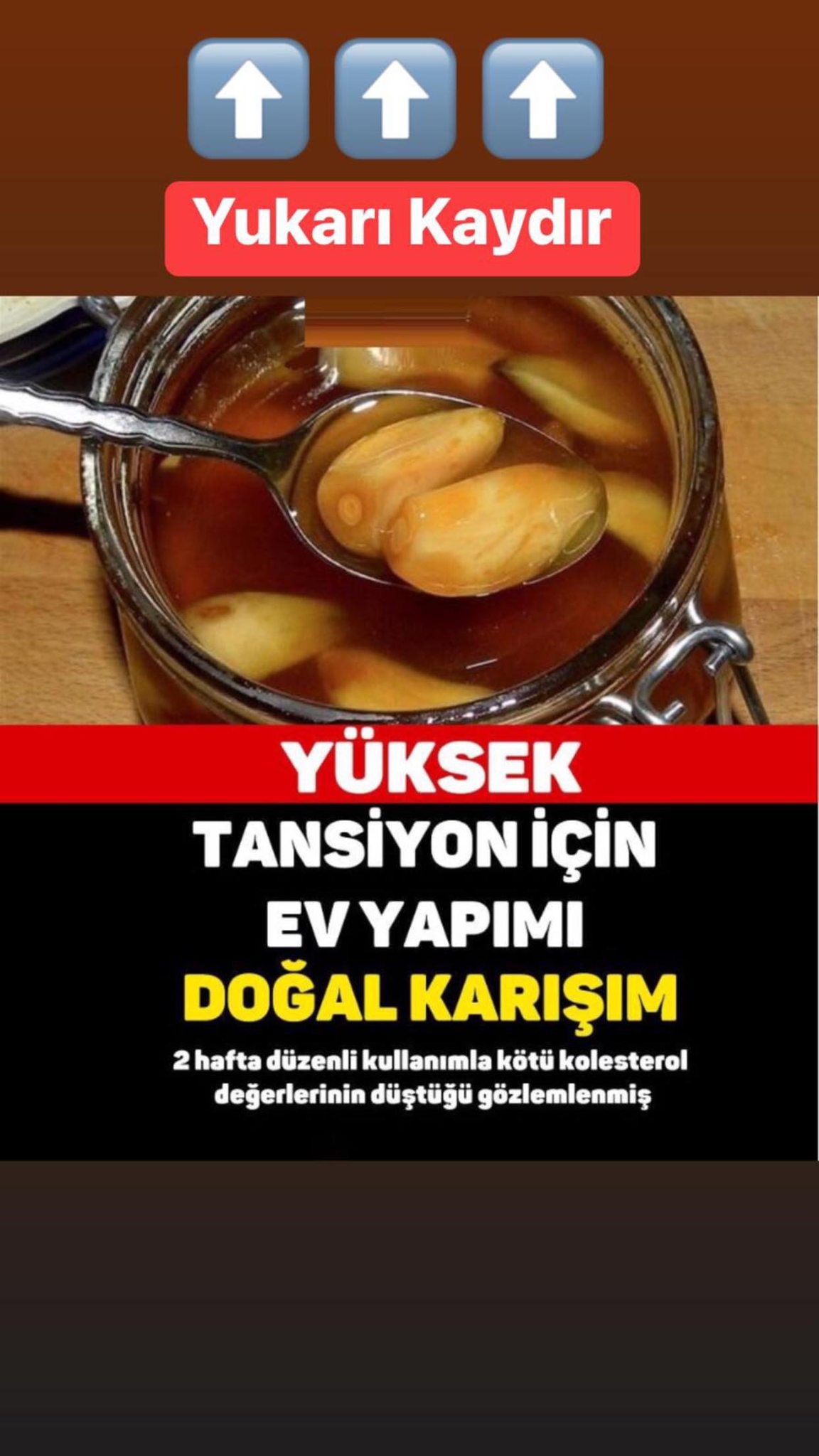 TANSİYON İÇİN EV YAPIMI KARIŞIM..