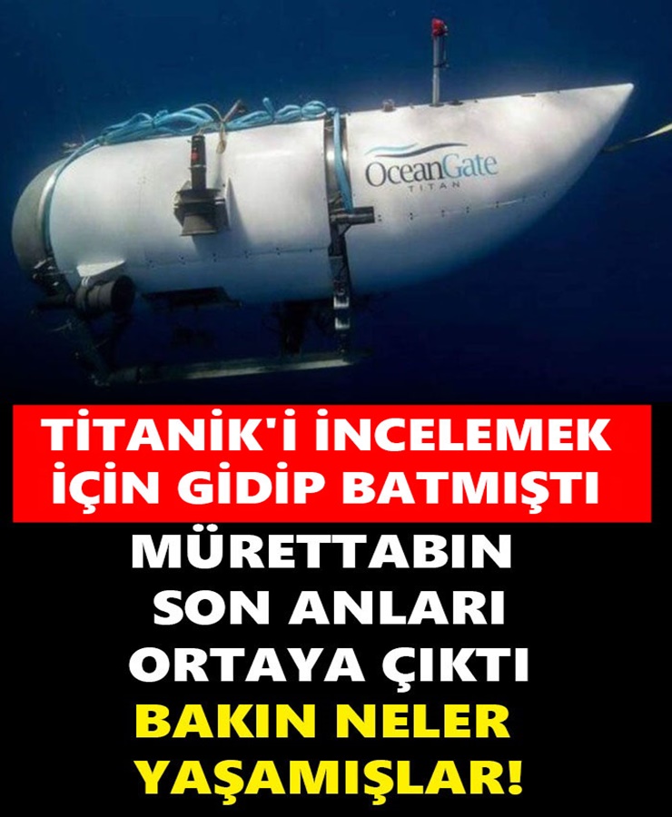 Titanik'i İncelemek İçin Gitmişti Batmıştı 