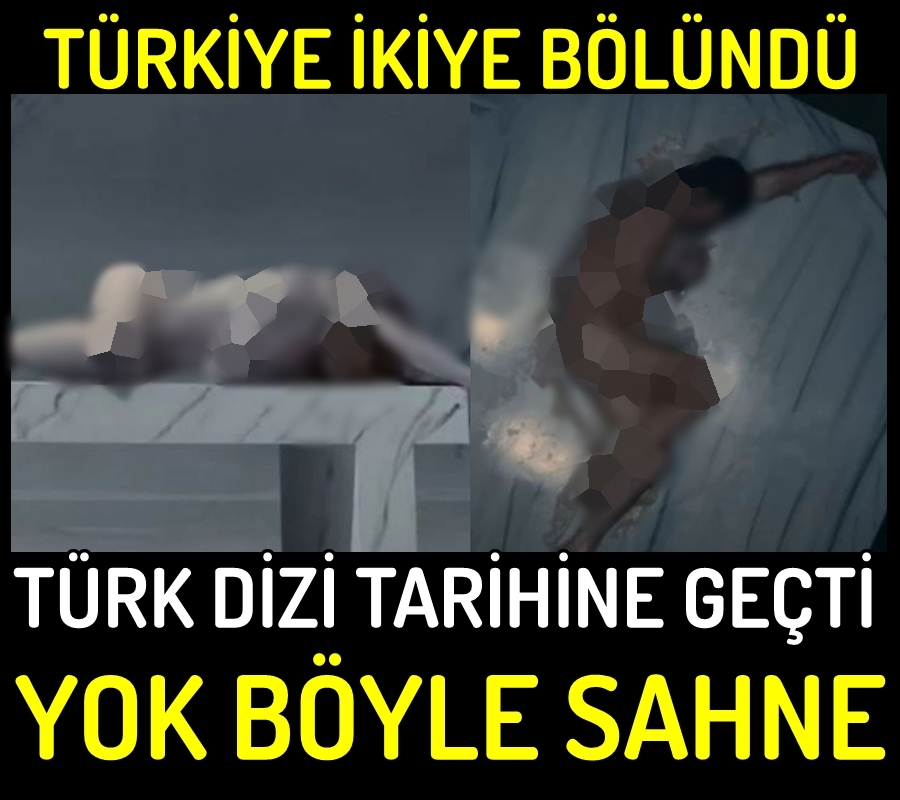 TÜRK DİZİ TARİHİNE GEÇTİ ! YOK BÖYLE SAHNE