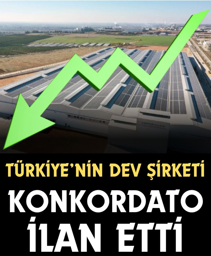 Türkiye' nin Dev Şirketi Konkordato İlan Etti