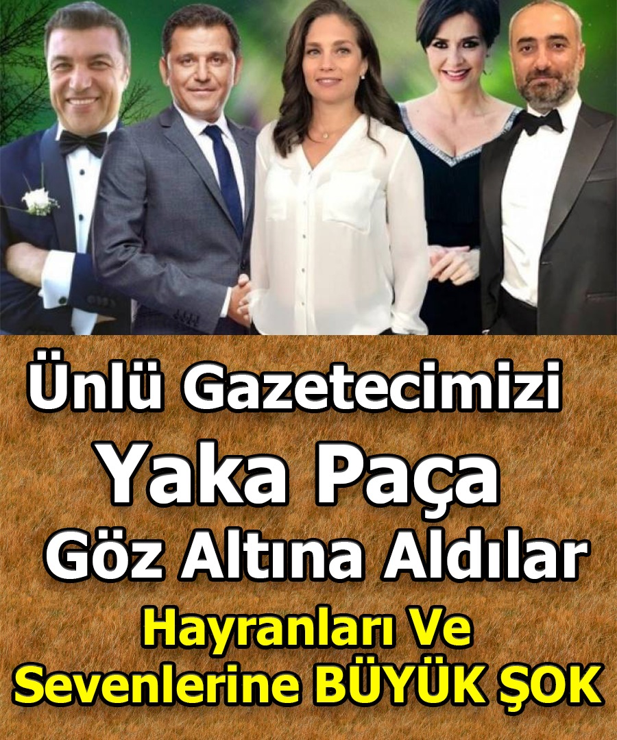 Ünlü Gazetecimizi Yaka Paça Göz Altına Aldılar 