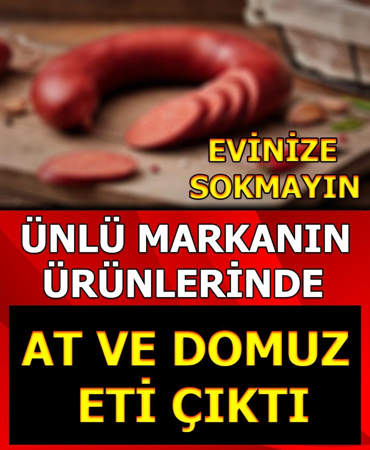 Ünlü Markanın Etlerinden At Ve Domuz Eti Çıktı