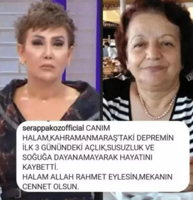 ÜNLÜ SUNUCU ACI HABERİ VERDİ AÇLIK SUSUZLUK VE SOĞUĞA DAYANAMAYARAK HAYATINI KAYBETTİ!